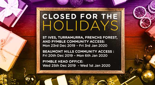 Holiday Closure Dates