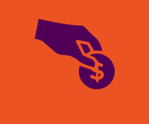 orange tile with purple invoice icon feature image